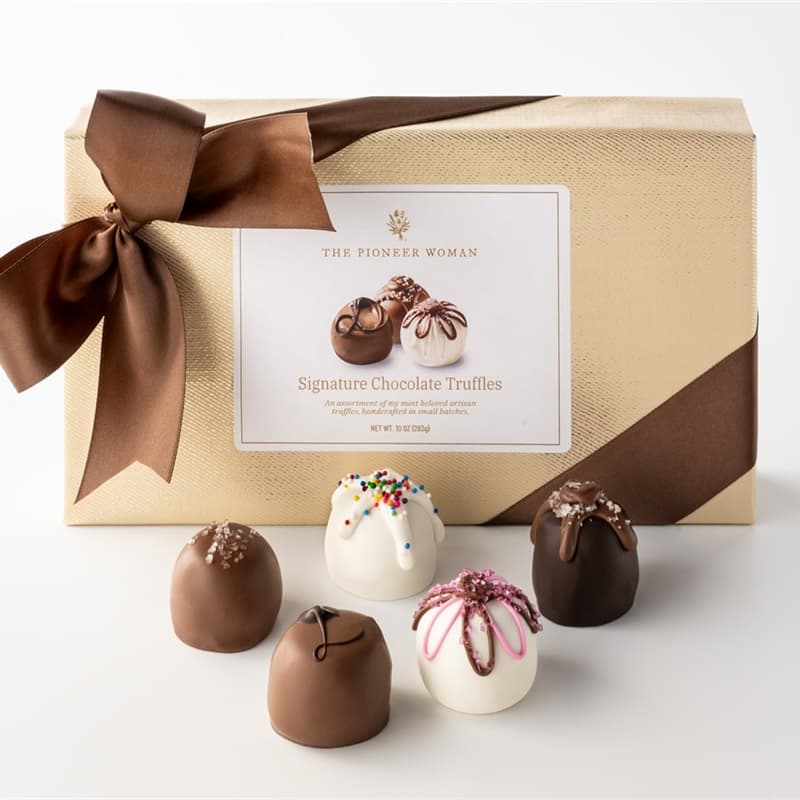 10oz 10pc Handcrafted Chocolate Truflfes 12pk